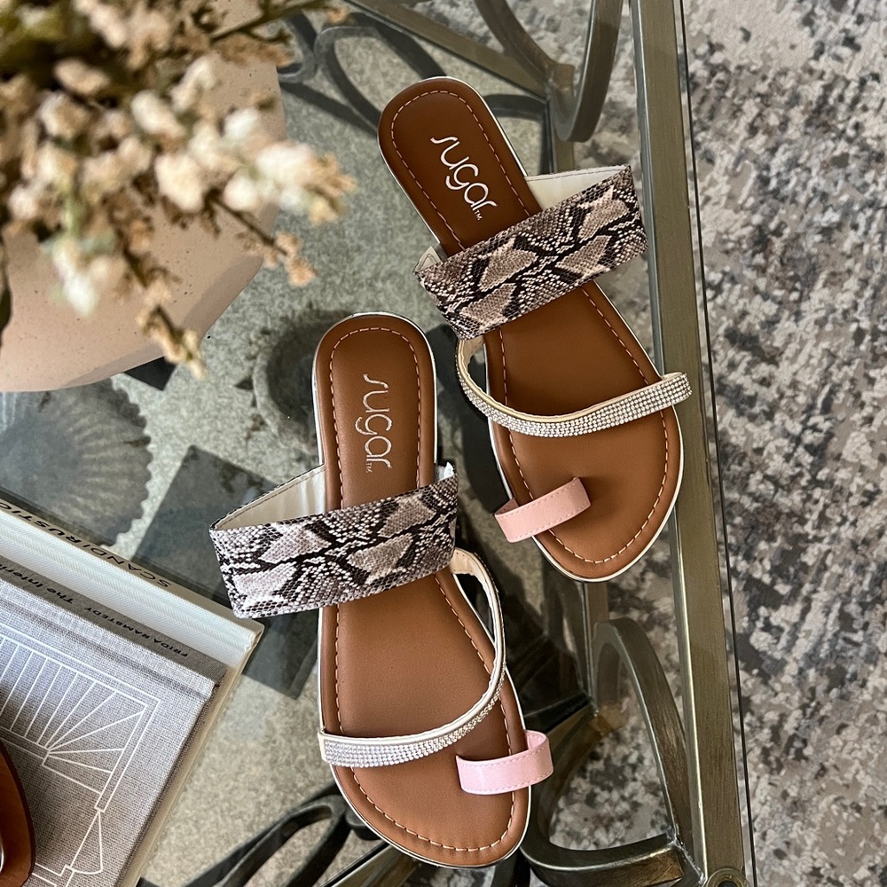 Animal Print Sandals